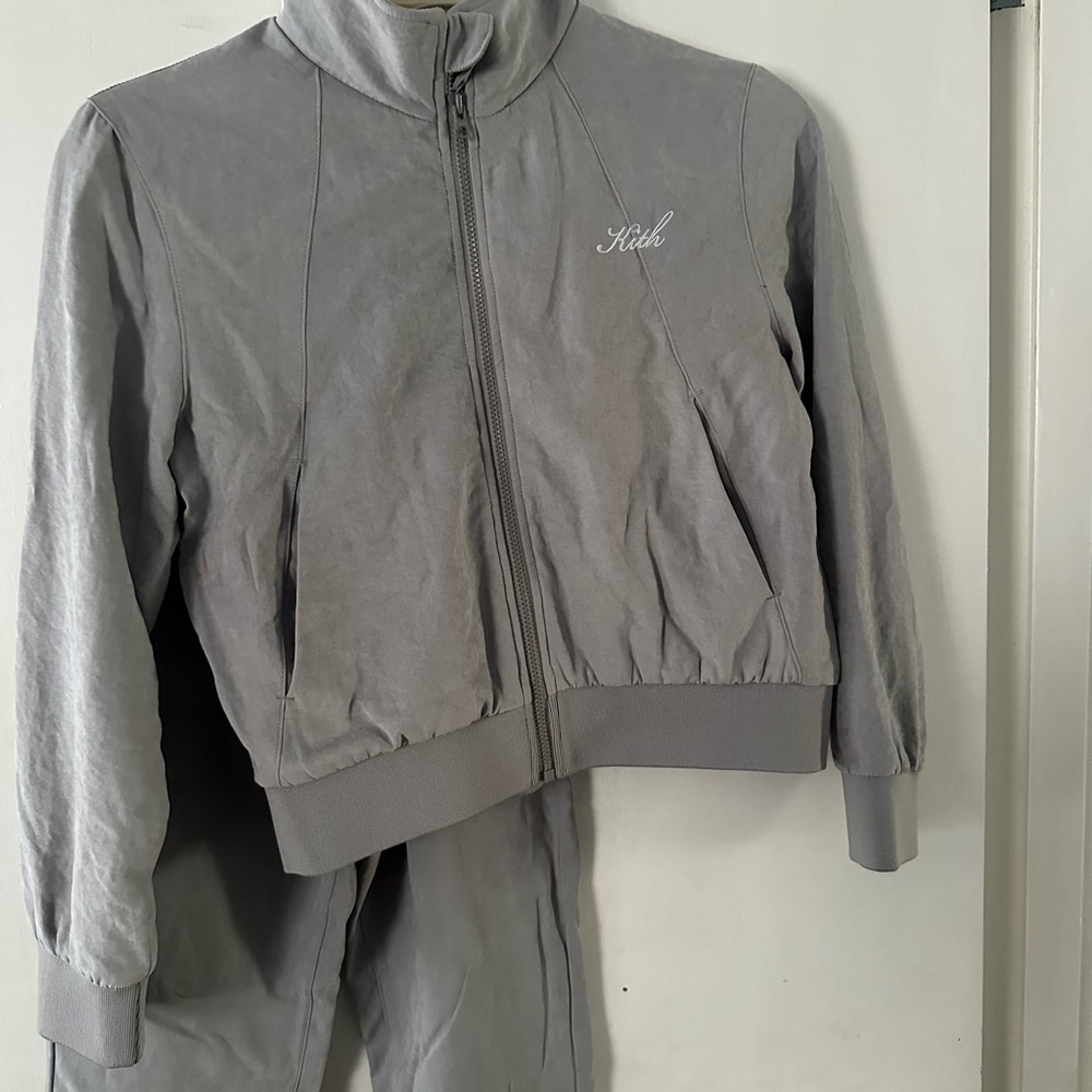 Kith Kids Charcoal Warm Up Jacket & Pants